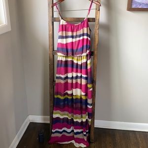 Multicolored Maxi Dress